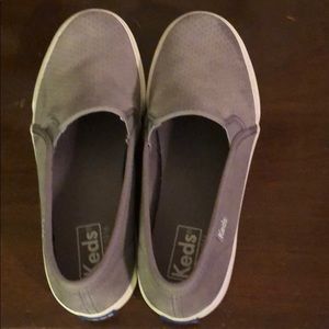 Keds suede slip on 6.5